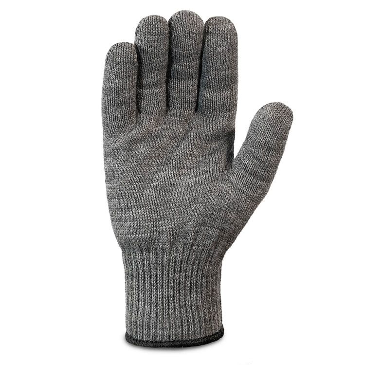 Перчатки шерстяные одинарные с начесом