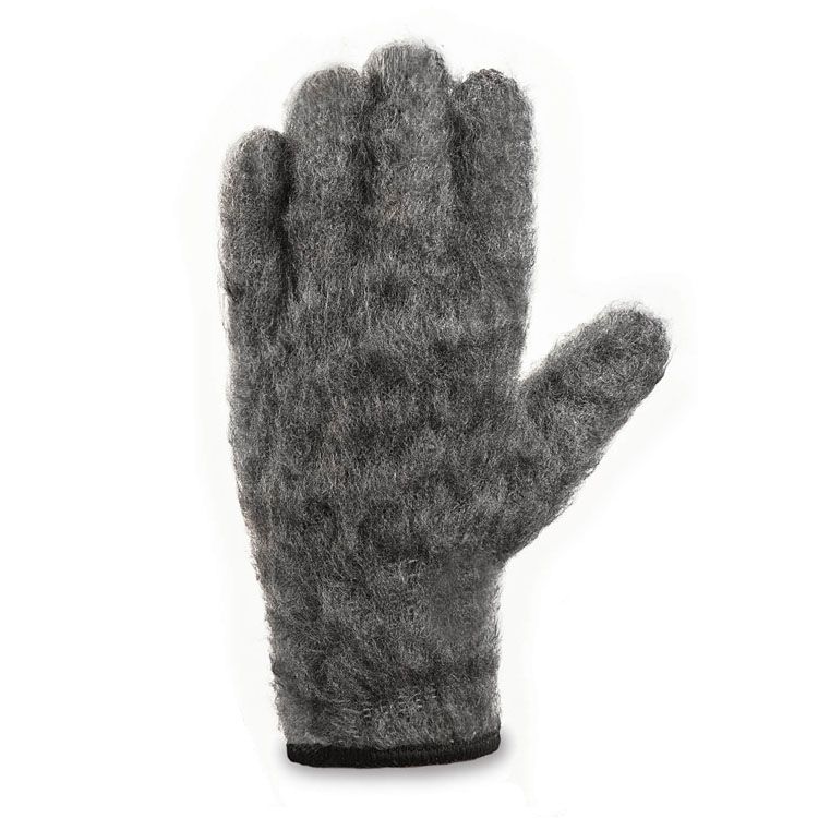 Перчатки шерстяные одинарные с начесом