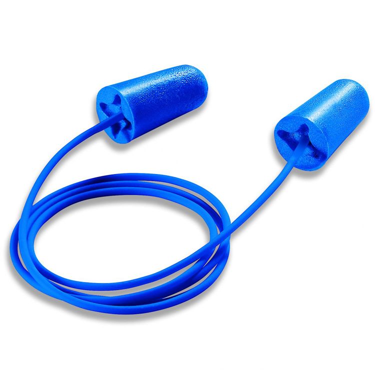 Вкладыши противошумные uvex Икс-Фит Детек на шнурке, одноразовые