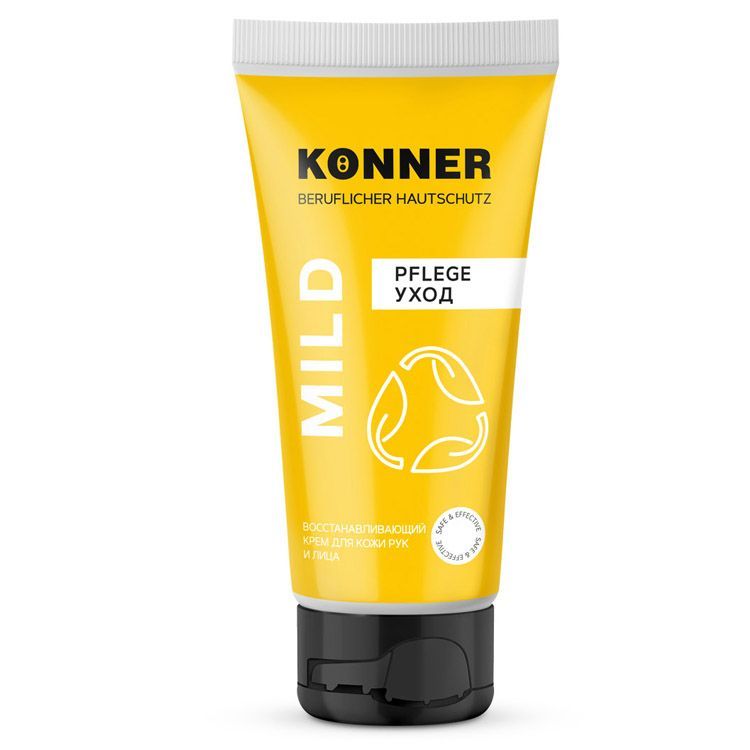 Питательный крем для кожи рук и лица KÖNNER MILD