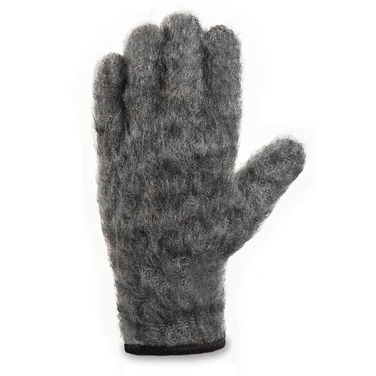 Перчатки шерстяные двойные с начесом