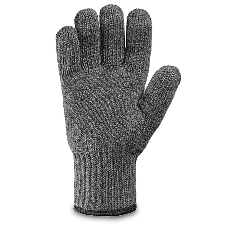 Перчатки шерстяные двойные с начесом