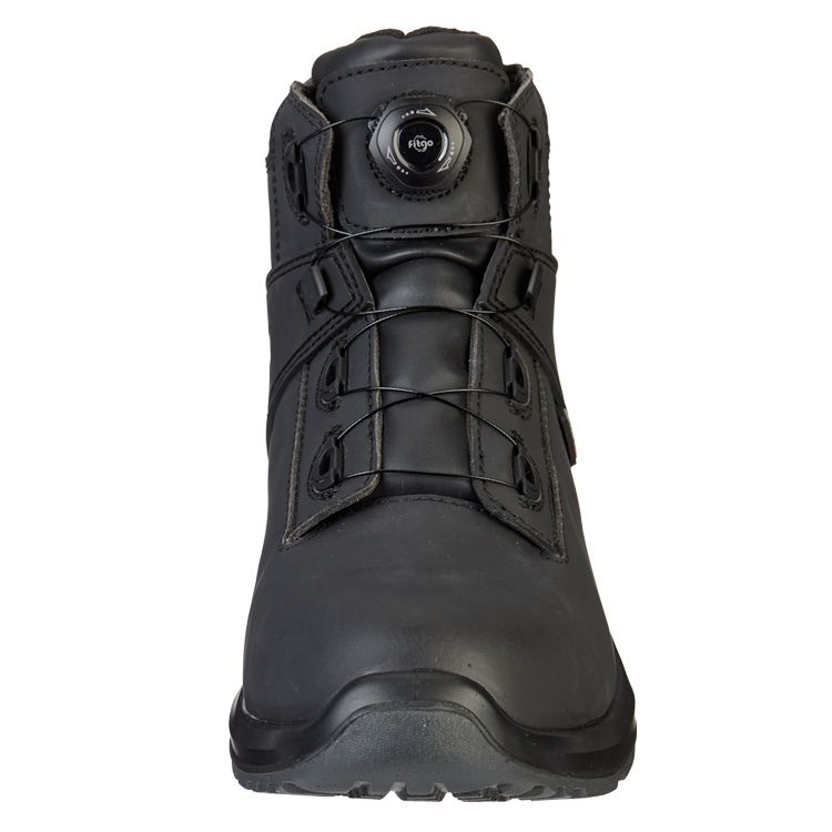 Ботинки Капер с системой быстрой шнуровки, цв. чёрный, КП, ПУ/ПУ