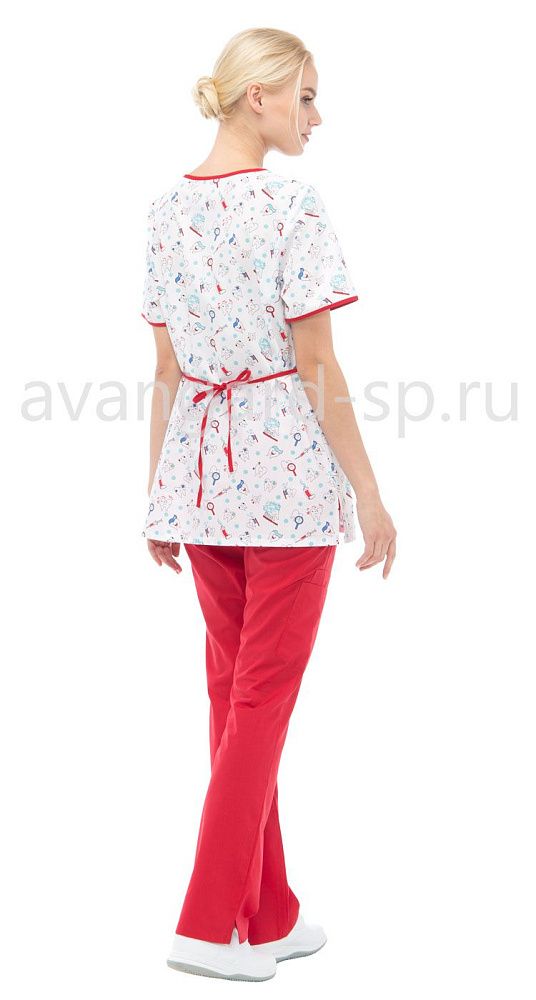 Блуза женская LF2111 Зубки