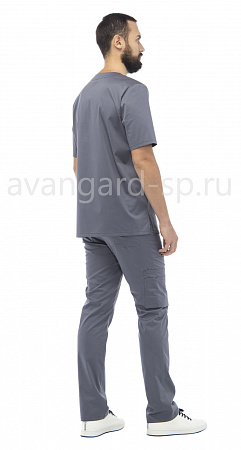 Костюм мужской LL6201 Грей